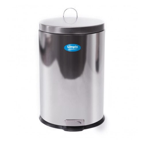Cos de gunoi Limpio CX2-5L, 5L, Pedala, Inox