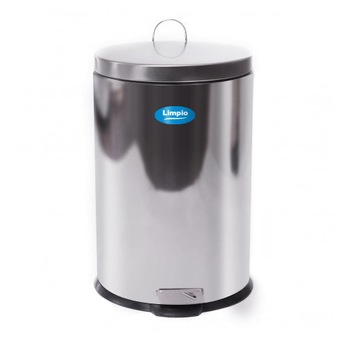 Cos de gunoi Limpio CX2-5L, 5L, Pedala, Inox Cos de gunoi Limpio CX2-5L, 5L, Pedala, Inox