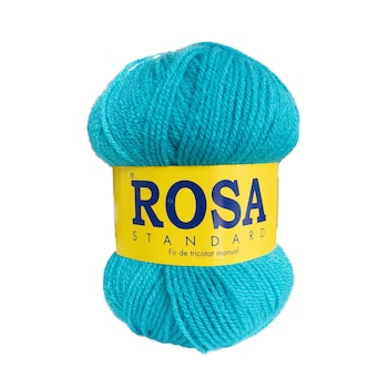 Pachet fir tricotat 5 bobine, Rosa Standard 1141, acril 100%, 0.375 g/pachet,turcoaz Pachet fir tricotat 5 bobine, Rosa Standard 1141, acril 100%, 0.375 g/pachet,turcoaz