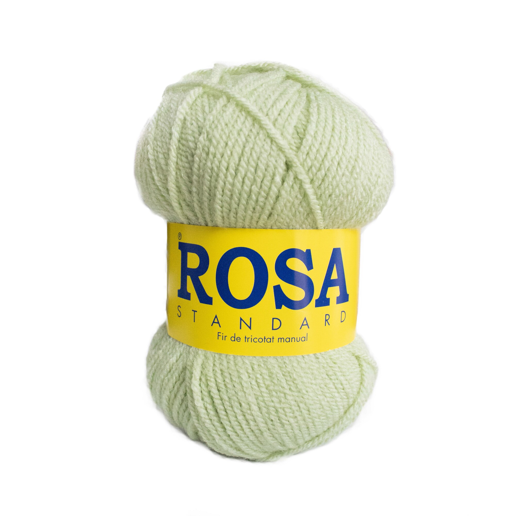 Pachet fir tricotat 5 bobine, Rosa Standard 824, acril 100%, 0.375 g/pachet,verde fistic