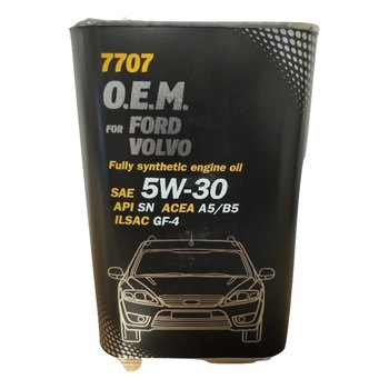 Ulei motor, Mannol, O.E.M. Ford Volvo 5l Ulei motor, Mannol, O.E.M. Ford Volvo 5l