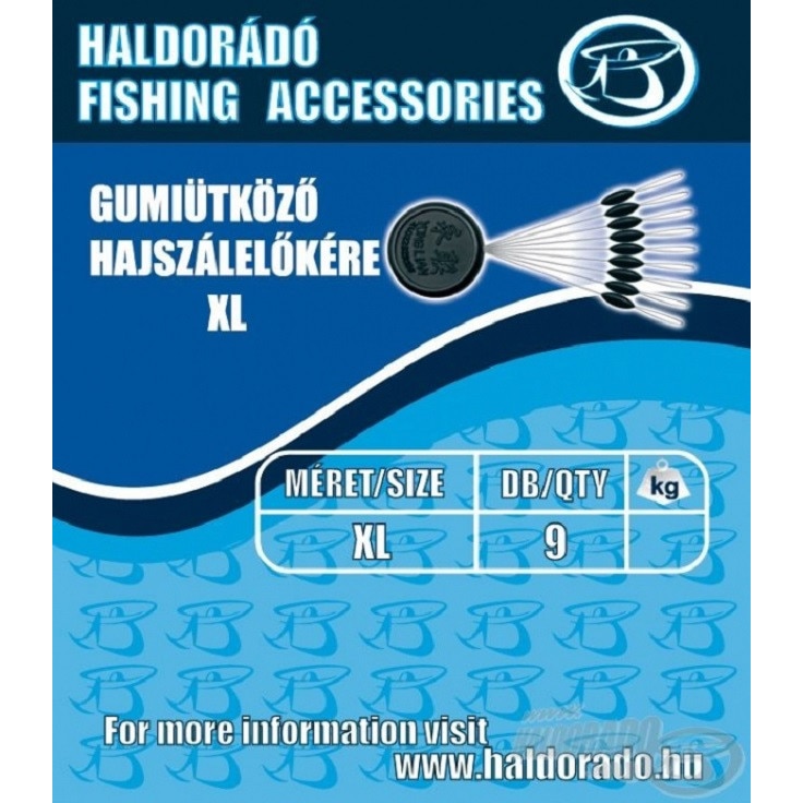 Accesoriu, Haldorado, Opritor cauciuc fir de par - XL