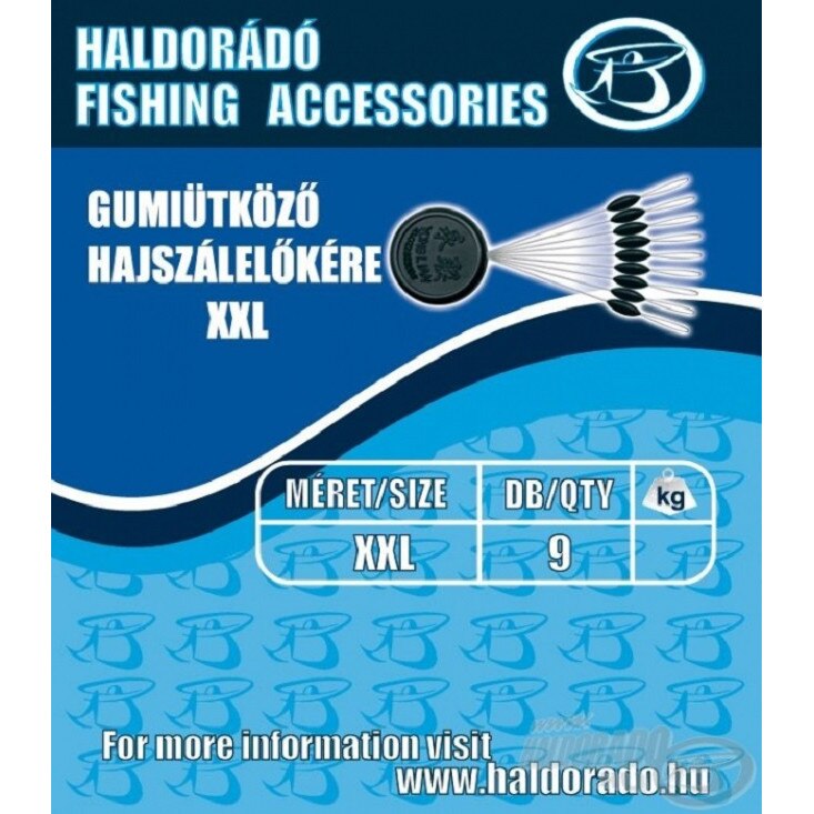 Accesoriu, Haldorado, Opritor cauciuc fir de par - XXL