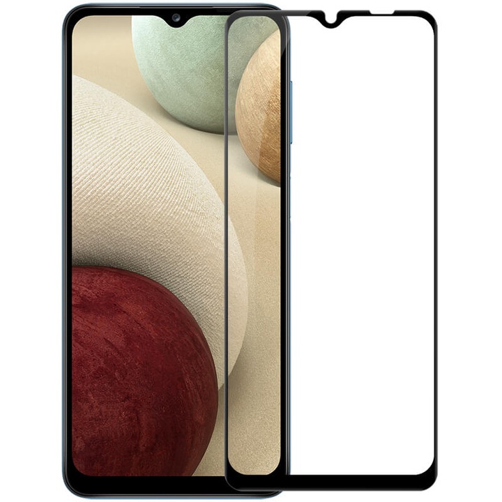 Folie de Sticla pentru Samsung A32, Full Glue, Full Cover, Negru