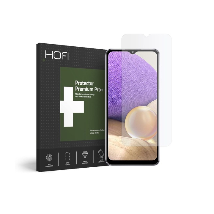 Стъклен протектор HOFI Hybrid PRO+ за Samsung Galaxy А32 5G, Прозрачен