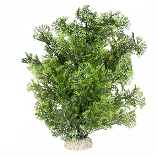 Decoratiune pentru acvariu, Artificial Pheonix, Ebi, 25 cm, Verde, L