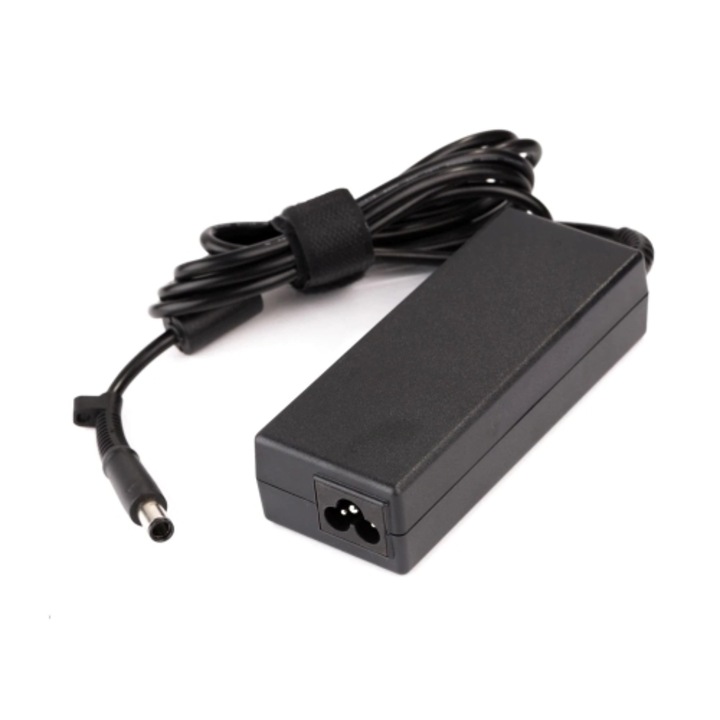Incarcator pentru laptop, Digital One, SP01328, Adaptor pentru laptop HP, 19V, 4.74A, 7.4x5.0, Negru