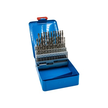 Trusa burghie pentru metal profesionala DIN 338 1.0-5.9 x 0.1 Trusa burghie pentru metal profesionala DIN 338 1.0-5.9 x 0.1