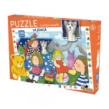 Puzzle Noriel, Lumea Vesela - La joaca, 240 piese Puzzle Noriel, Lumea Vesela - La joaca, 240 piese