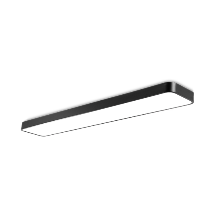 Plafoniera led suspendata 45w 3in1 negru blade rct