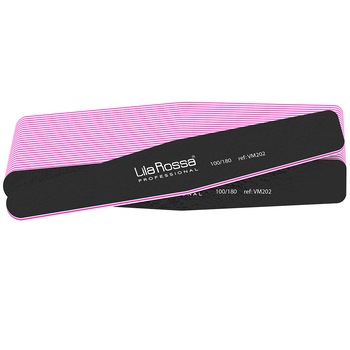 Set pile unghii Lila Rossa, romb, negre, granulatie 100/180, 25 buc Set pile unghii Lila Rossa, romb, negre, granulatie 100/180, 25 buc