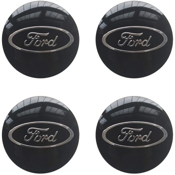 Stickere Ford Negre din tabla autoadezive 56mm pentru jante aliaj Stickere Ford Negre din tabla autoadezive 56mm pentru jante aliaj