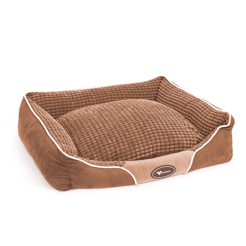 Culcus pentru caini / pisici, 80 x 60 cm, maro
