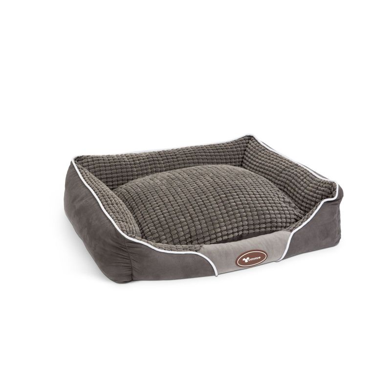 Culcus pentru caini / pisici, 60 x 50 cm, gri