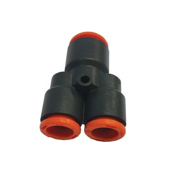 Racord Reductie Ramificator Y polimer Push-in MW RL23 Fi=6mm x 2 la Fi=8mm (6-6-8) Racord Reductie Ramificator Y polimer Push-in MW RL23 Fi=6mm x 2 la Fi=8mm (6-6-8)