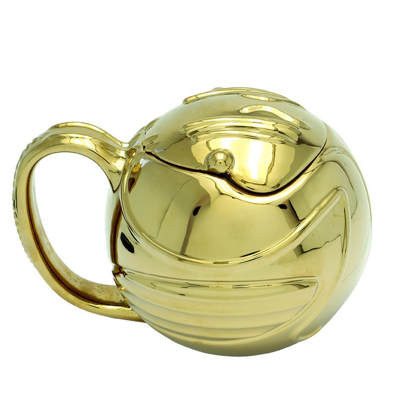 Cana Harry Potter Golden Snitch 3D , 450ml, Multicolor