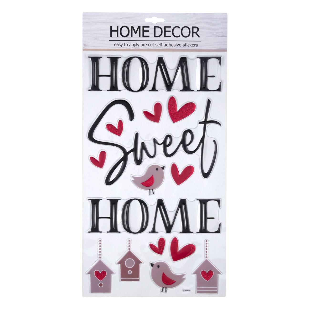 Sticker perete colorat Home Sweet Home, 41 x 24 cm - eMAG.ro