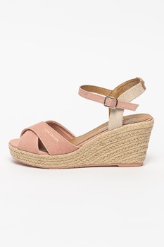 Tom Tailor, Sandale-espadrile wedge, Roz, 39 Tom Tailor, Sandale-espadrile wedge, Roz, 39