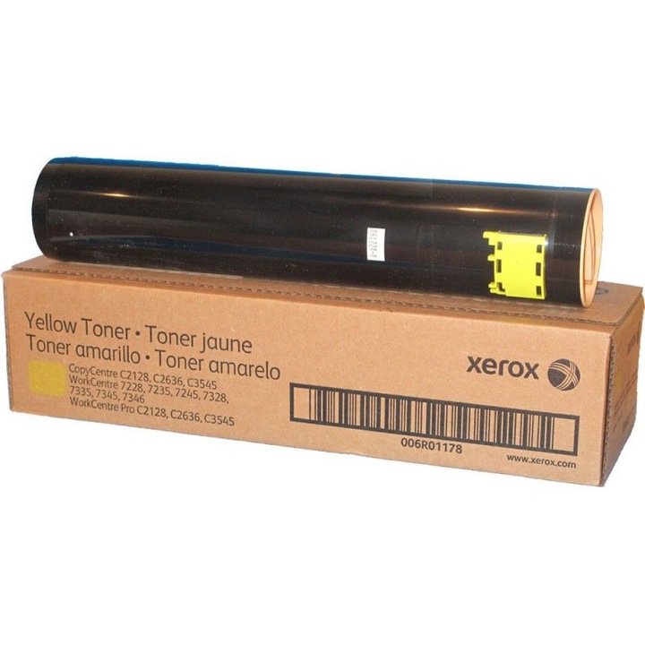 XEROX toner, sárga, C2128 / C2636 / C3545, 16000 5%