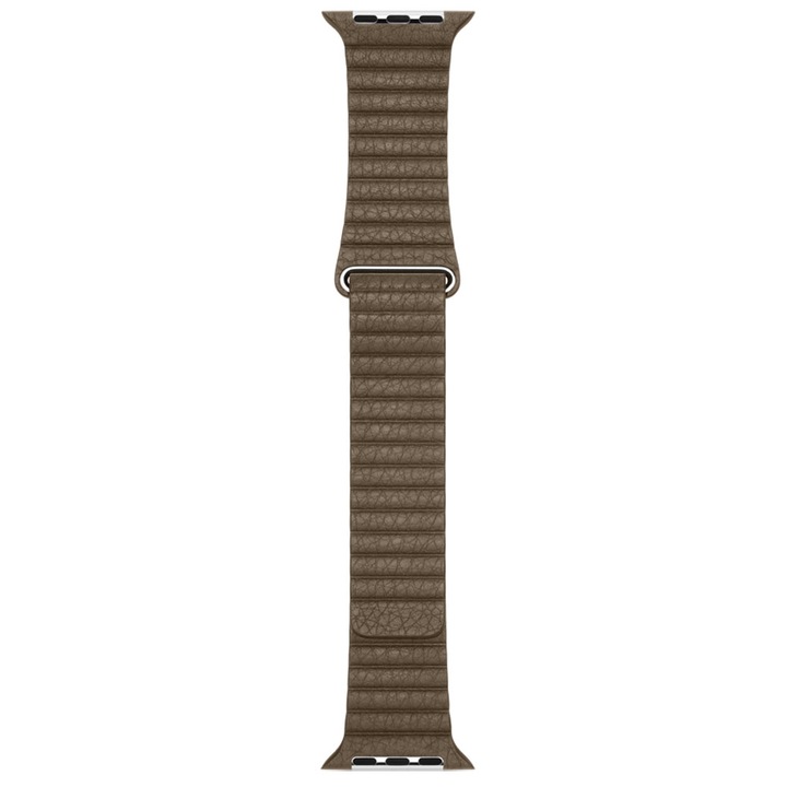 Curea pentru Apple Watch 42 / 44mm, Large Loop, Leather, Light Brown