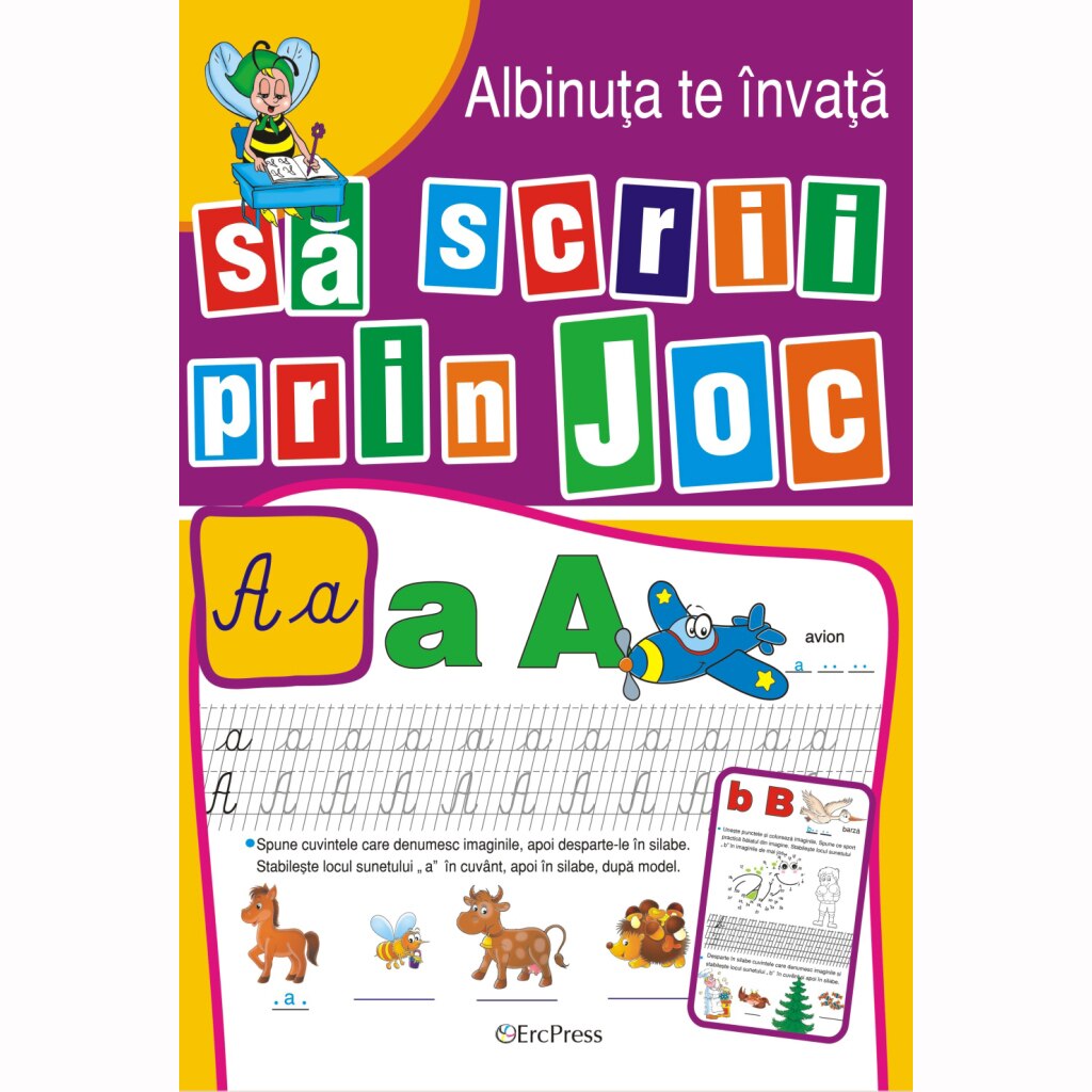 Albinuta te invata scrii prin joc