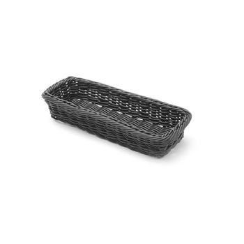 Suport tacamuri, aspect natural Hendi, Negru, Polipropilena, 270x100x(h)45 mm Suport tacamuri, aspect natural Hendi, Negru, Polipropilena, 270x100x(h)45 mm