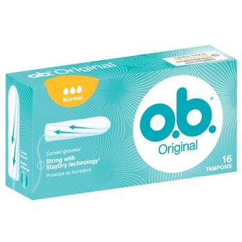 Tampoane OB Original Normal, 16 buc Tampoane OB Original Normal, 16 buc