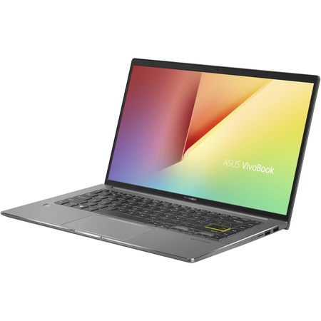 Laptop ultraportabil ASUS VivoBook S14 S435EA cu procesor Intel® Core™ i5-1135G7 pana la 4.20 GHz, 14", Full HD, 16GB, 512GB SSD, Intel® Iris Xe Graphics, Free DOS, Light Grey