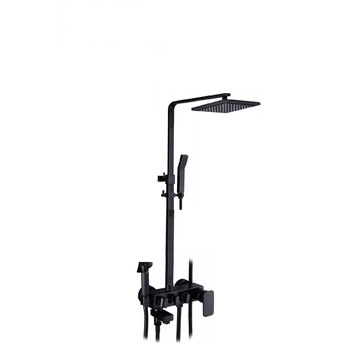 Coloana Dus 4 Functii,Negru Antichizat,Smack,Smk 1736 Coloana Dus 4 Functii,Negru Antichizat,Smack,Smk 1736