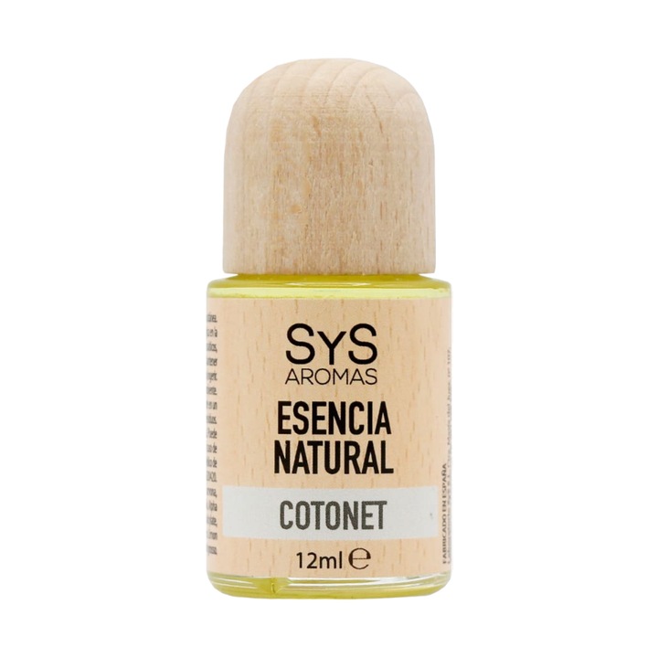 Esenta naturala (ulei) difuzor aromaterapie SyS Aromas, Cotonet 12 ml
