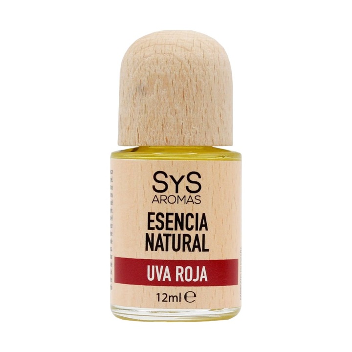 Esenta naturala (ulei) difuzor aromaterapie SyS Aromas, Struguri Rosii 12 ml