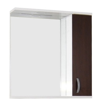 Oglinda cu dulap Badenmob, iluminare LED, 50x60x14 xm, Alb/Wenge Oglinda cu dulap Badenmob, iluminare LED, 50x60x14 xm, Alb/Wenge