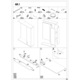 Oglinda cu dulap si iluminare LED Badenmob Seria 020, 60 cm, Alb, clasa energetica D
