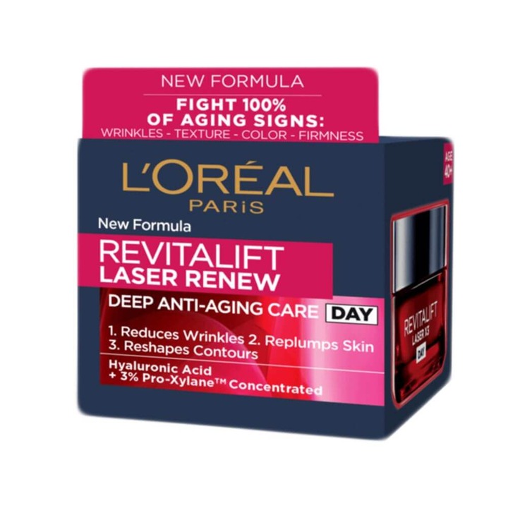 Crema Antirid de Zi L'Oreal Paris Revitalift Laser Renew, 50 ml