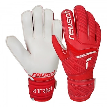 Manusi Portar Reusch Attrakt Solid Junior, Rosu/Alb, Marime 5 Manusi Portar Reusch Attrakt Solid Junior, Rosu/Alb, Marime 5