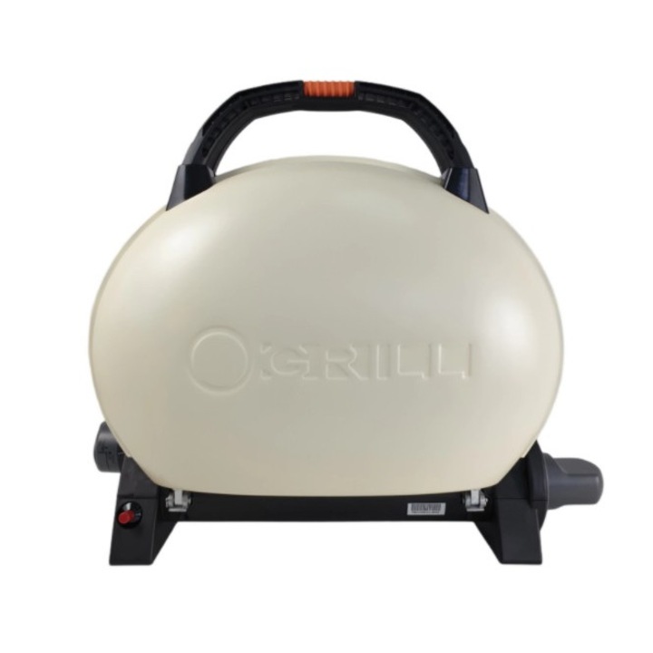 Gratar portabil pe gaz, O-GRILL 500, 2.7 kW, crem, 211 g /h