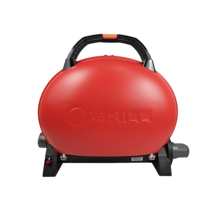 Gratar portabil pe gaz, O-GRILL 500, 2.7 kW, rosu, 211 g /h