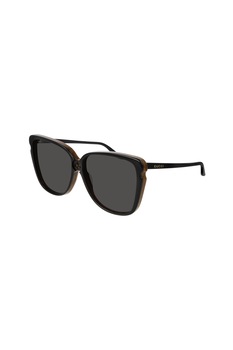 Gucci, Ochelari de soare butterfly cu logo, Negru, 63-14-150 Standard Gucci, Ochelari de soare butterfly cu logo, Negru, 63-14-150 Standard