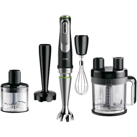 Mixer vertical Braun MQ9187XLI, 1200 W, viteza variabila SmartSpeed ...