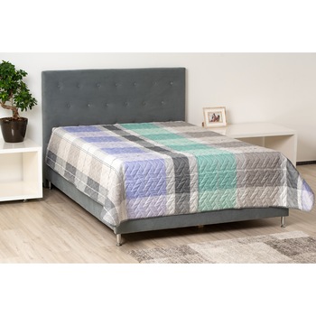 Cuvertura matlasata Ultrasleep Checkered, 210x240 cm, microfibra Cuvertura matlasata Ultrasleep Checkered, 210x240 cm, microfibra