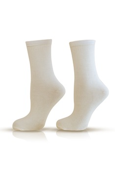 Șosete clasice de damă din bambus organic Agiva Happy Foottopia, Auriu/Negru Șosete clasice de damă din bambus organic Agiva Happy Foottopia, Auriu/Negru