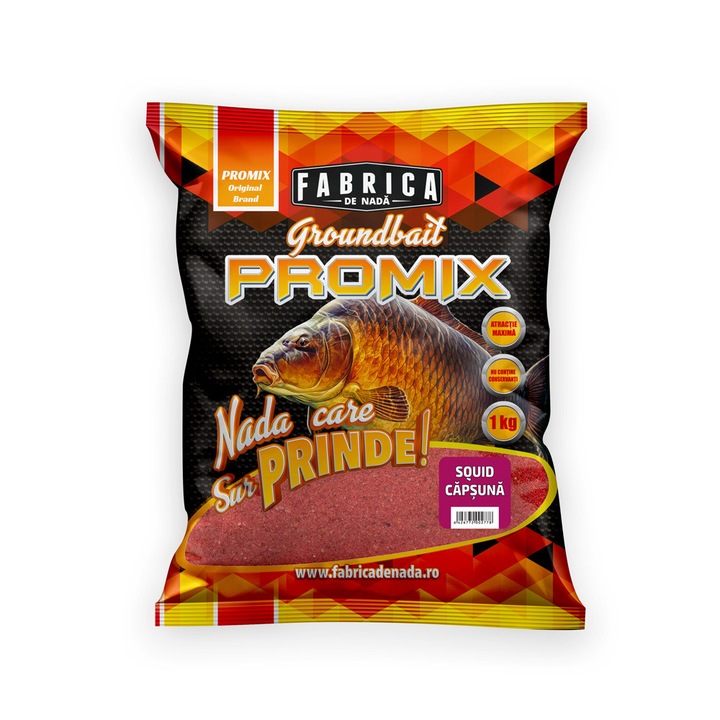 Nada ProMix Squid si Capsuna, Fabrica de Nada, 1 kg