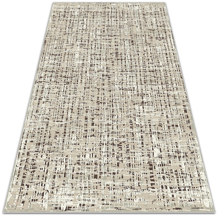OEM szőnyeg, teraszra, vinyl, PVC, vászon mintás textúra, 80x120 cm