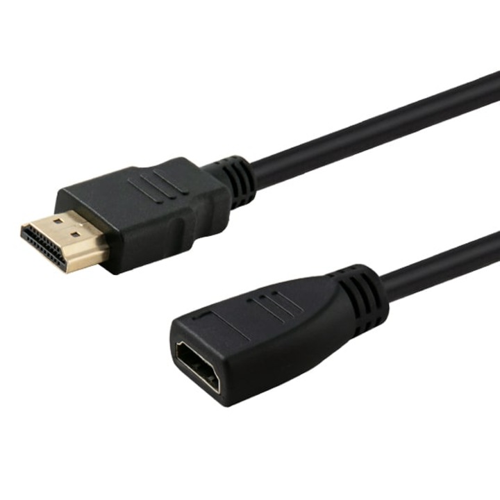 HDMI Удължителен кабел Savio CL-132, v1.4, 1м, Черен