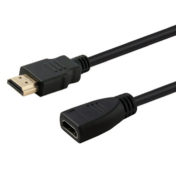 Cablu de extensie HDMI v1.4, Savio CL-132, 1m, Negru Cablu de extensie HDMI v1.4, Savio CL-132, 1m, Negru