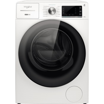 Masina de spalat rufe Whirlpool W8W046WBEE, 10 kg, 1400 rpm, Clasa A, Al 6-lea Simt, Motor Zen Direct Drive, WaterSave, FreshCare+, Steam Refresh, Steam Hygiene, Display LCD, Alb Masina de spalat rufe Whirlpool W8W046WBEE, 10 kg, 1400 rpm, Clasa A, Al 6-lea Simt, Motor Zen Direct Drive, WaterSave, FreshCare+, Steam Refresh, Steam Hygiene, Display LCD, Alb