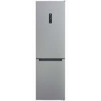 Combina frigorifica Indesit INFC9 TT33X, 367L, display tactil, NoFrost, FreshSpace +, Multiflow, clasa energetica D, H 203 cm, argintiu
