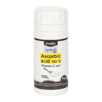 Ascorbic Acid 100% Vitamina C Jutavit, 160 g Ascorbic Acid 100% Vitamina C Jutavit, 160 g