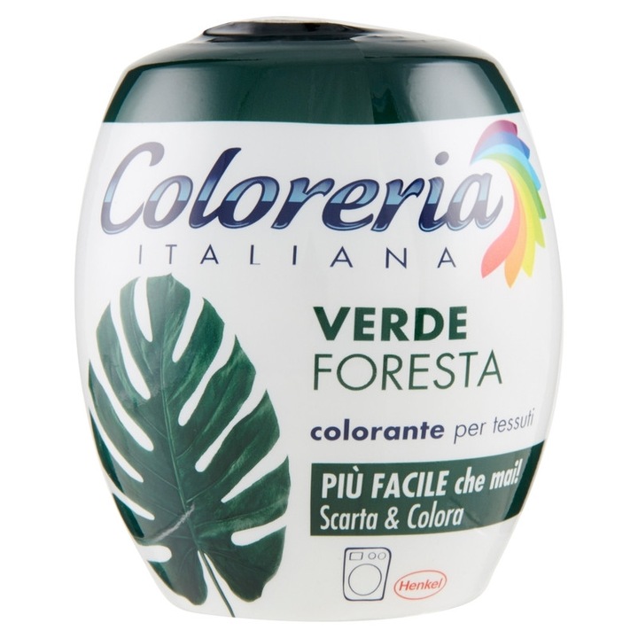 Vopsea Coloreria Italiana Verde Foresta pentru materiale textile, culoare Verde, 350 g