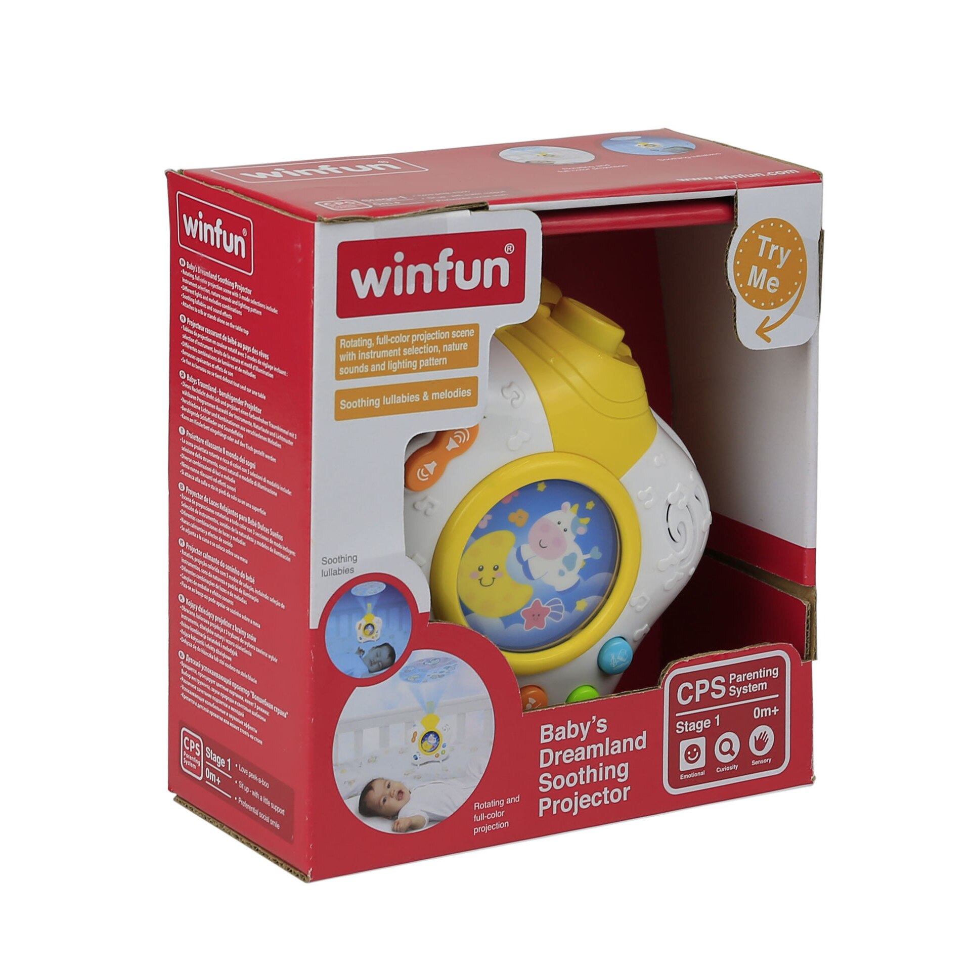 Jucarie, proiector pentru bebelusi, winfun, 0806A